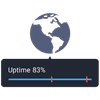 پایش uptime و response time
